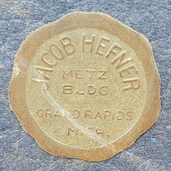 Antique Early Art Deco / Edwardian Swivel Wood Frame w/ US Sepia Girl Photo - Picture 4 of 9